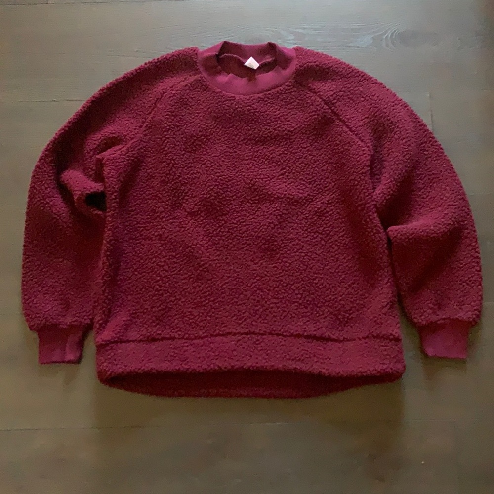 Sherpa sweatshirt